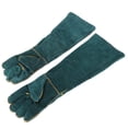 thumbnail image 4 of Guantes para manipulación de animales, guantes antimordeduras de animales, guantes antimordeduras de reptiles, guantes de halcón para manipulación de aves, acabado de lujo, 4 of 8