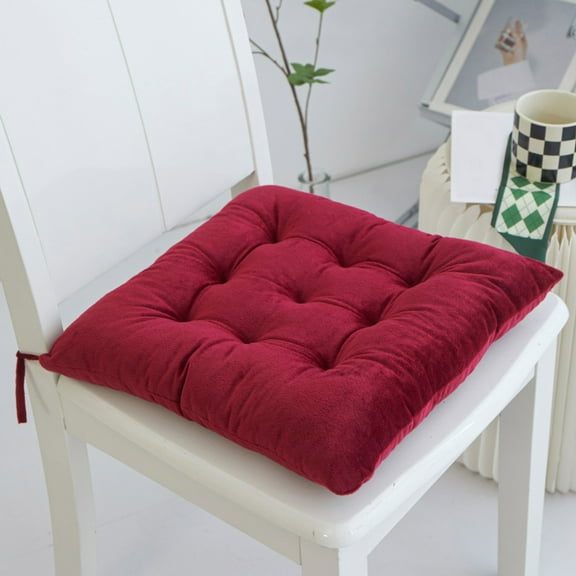BiFandian Soft Chair Seat Cushion, Non Slip Solid Color Chair Cushions for Dining Chairs, Outdoor/Indoor Chair Cushions Chair Covers for Kitchen, Living Room, Office Chair Seat Cushion