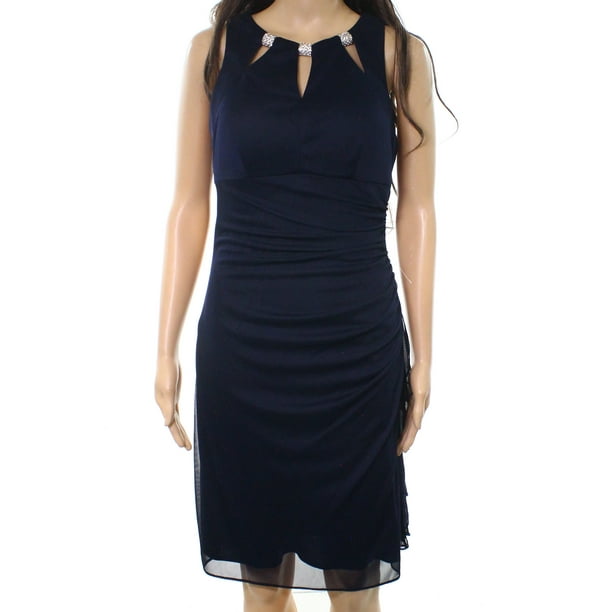 Betsy & Adam - Betsy & Adam NEW Navy Blue Womens Size 6 Embellished ...