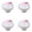 Flower-Pink, variant on Minzimin Ceramic Hand Painted Drawer Knobs, [4 Pack] Vintage Flower Painted Cabinet Knobs and Pulls, Kitchen Furniture Knobs for Dresser/Cupboard/Wardrobe/Closet