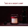 thumbnail image 3 of Foldable Touch Dimmable Reading LED Night Light Portable Lantern Lamp USB Rechargeable for Home Decor Halloween Christmas Gifts (A02 18 colors), 3 of 7