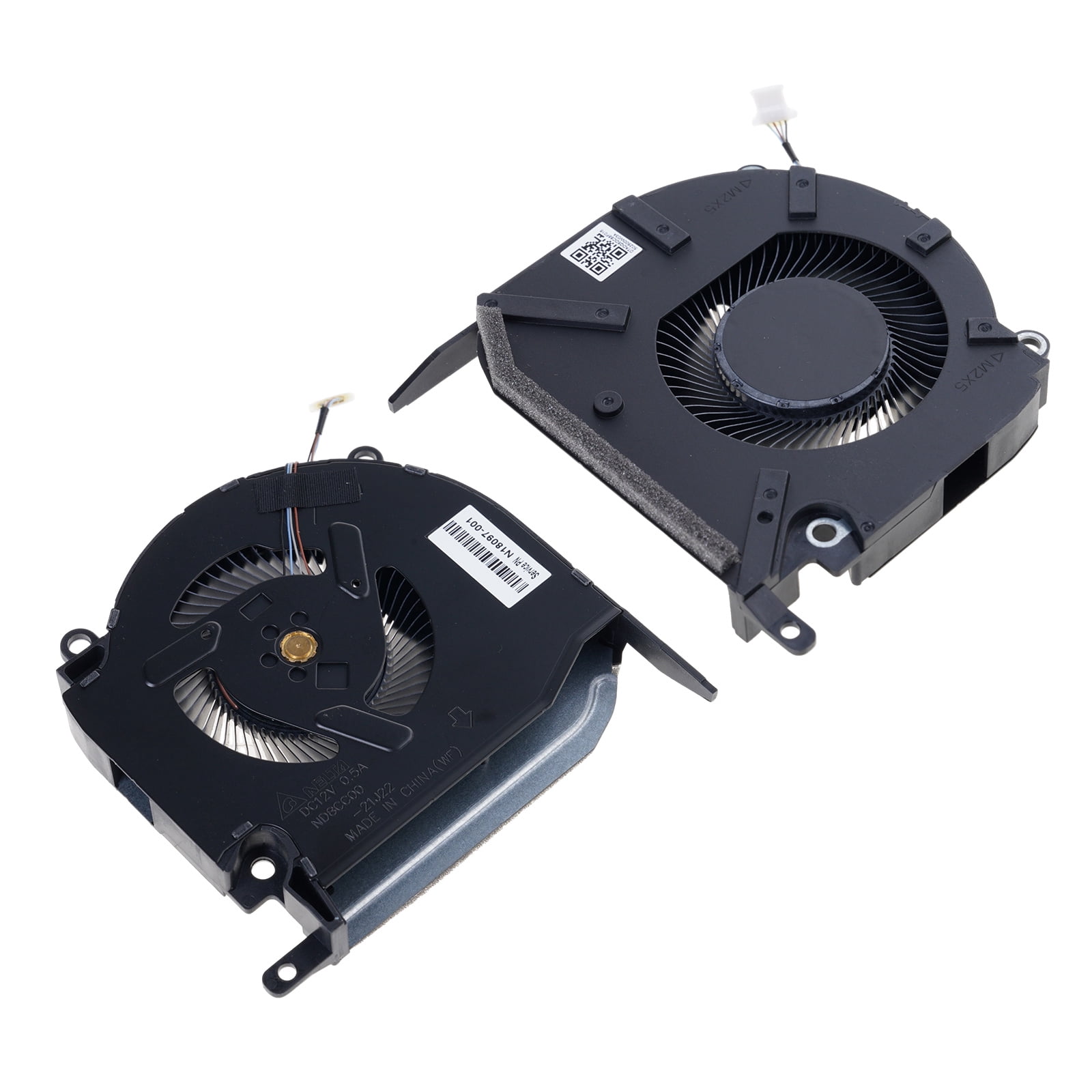 Laptops Cooling Fan Radiators DC12V 4Pin 4wires Quiet GPU CPU Coolers for OMEN 16K 16-N for OMEN 8Pro