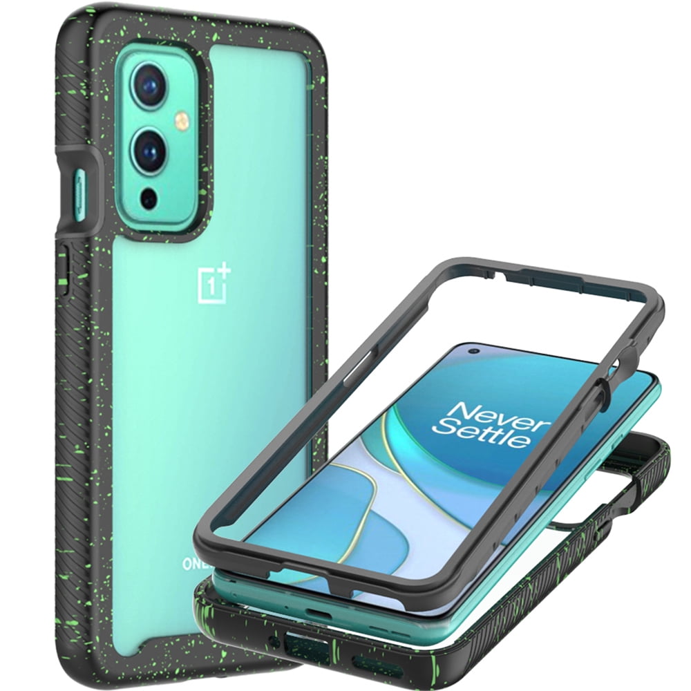  BINGRAN OnePlus 9 Pro Case,Shockproof Slim TPU 360