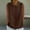 Brown1, variant on Cotton Linen Shirts For Women,Cotton Linen Collared Tank Tops Business Casual Summer Tshirt Oversized Blouses Solid V Neck Classic Collared Tank Top