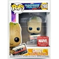 thumbnail image 2 of Pre-Owned Funko Marvel Guardians Of The Galaxy Vol.2 Groot with Mix Tape 260 Vinyl Figure, 2 of 7