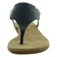 thumbnail image 3 of Aerosoles Womens In Conchlusion Leather T-Strap Slingback Sandals, 3 of 3