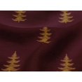 thumbnail image 3 of oneOone Viscose Jersey Fabric Christmas Tree Ikat Print Fabric BTY 60 Inch Wide, 3 of 4