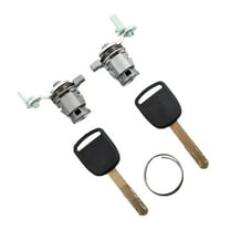 LABLT Set Left & Right Door Lock Cylinder Fit for Honda CRV CR-V Element 72145-S9A-013 72185-S9A-013