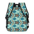 thumbnail image 4 of Balery Turtles And Seahorses Mochila Escolar Impresa, Mochila Ligera para Viajes Casual, Mochila Duradera y Cómoda Multifuncional, Mochila para Laptop-One Size, 4 of 5