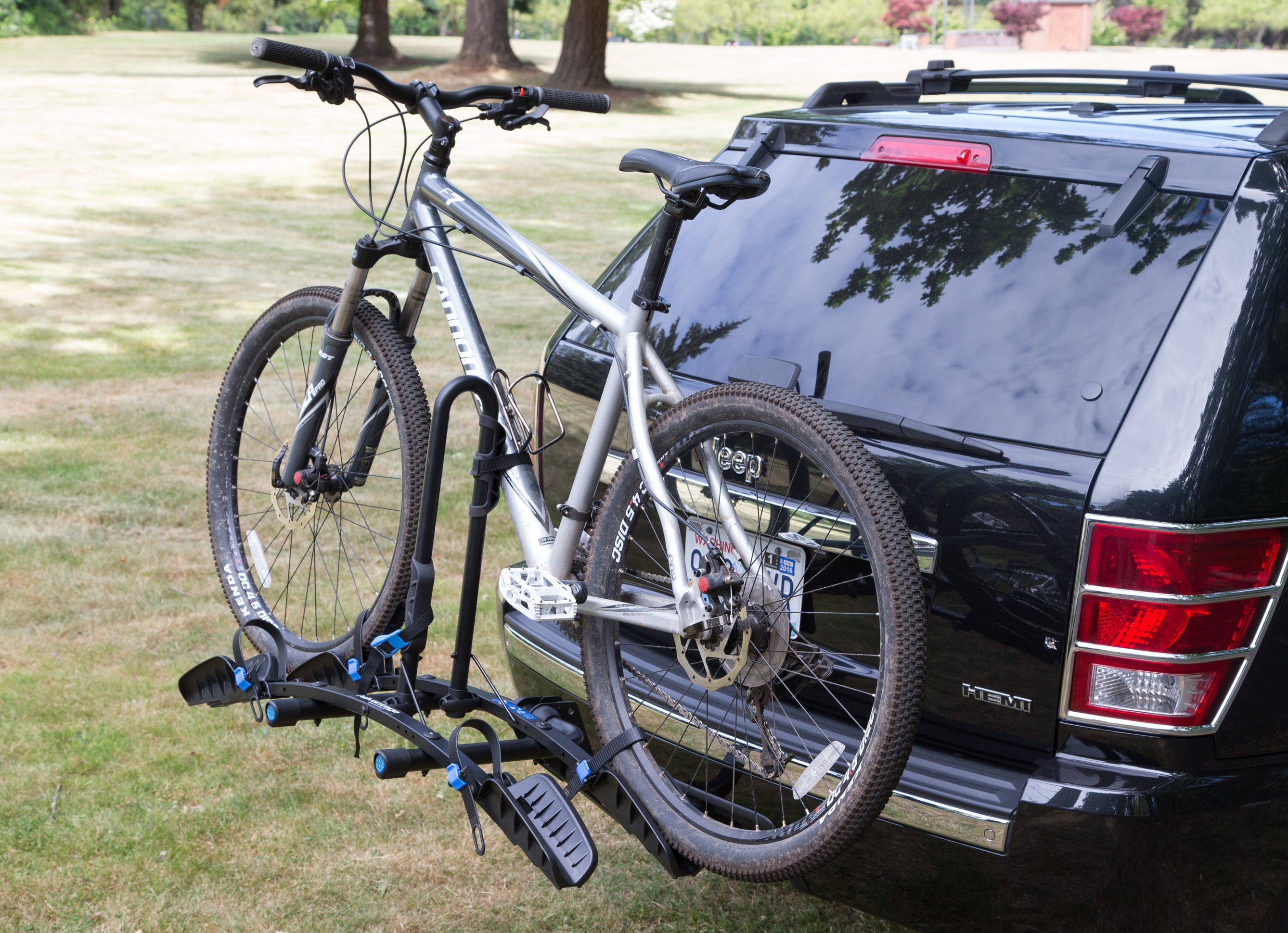 stand up bike rack for car