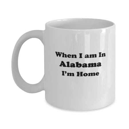 

Moving from Alabama Gifts - Moving to Alabama Coffee Mug - Moving from Alabama Cup - Moving to Alabama Birthday Gifts for Men and Women Moving Away - White 11oz. Mug