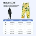 thumbnail image 4 of Picia Lemon Mens Soft Woven Cotton Elastic Waistband Sleep Pajama Pant Lounge Sleep Pant With Pockets And Drawstring-Small, 4 of 9