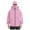 Pink, variant on UQJfacai Mens Zip Up Hoodie with Face Mask Fashion Double Hooded Ski Masked Hoodies Oversized Sweatshirt Fall Winter Y2k Jacket
