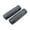 Black, variant on 1 Pair Bike Handlebar Sleeves Shock Absorption Anti-slip One-sided Locking Rubber Dustproof Bicycle Cycling Handle Bar Grips Replacement Parts