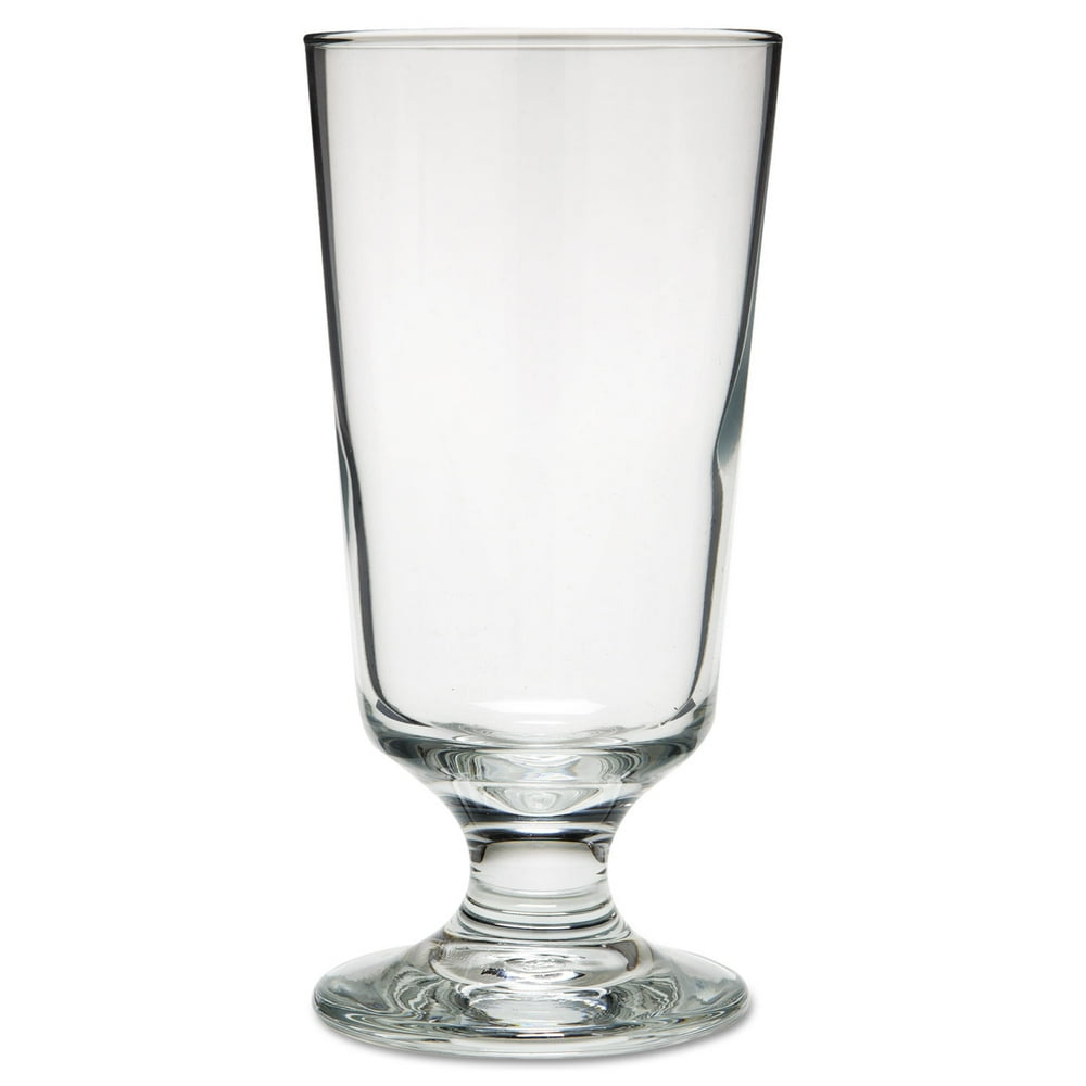 Embassy Footed Drink Glasses, HiBall, 10 oz, 6" Tall