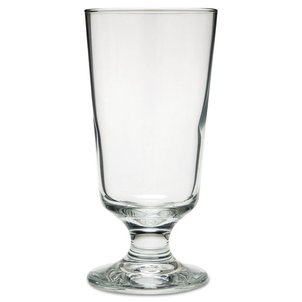 Embassy Footed Drink Glasses, HiBall, 10 oz, 6" Tall