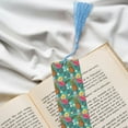 thumbnail image 6 of Kdxio Pineapple Print Metal Tassel Bookmarks,Perfect Gift for Art Lovers and Bookworms Metal Bookmarks for Women, 6 of 8