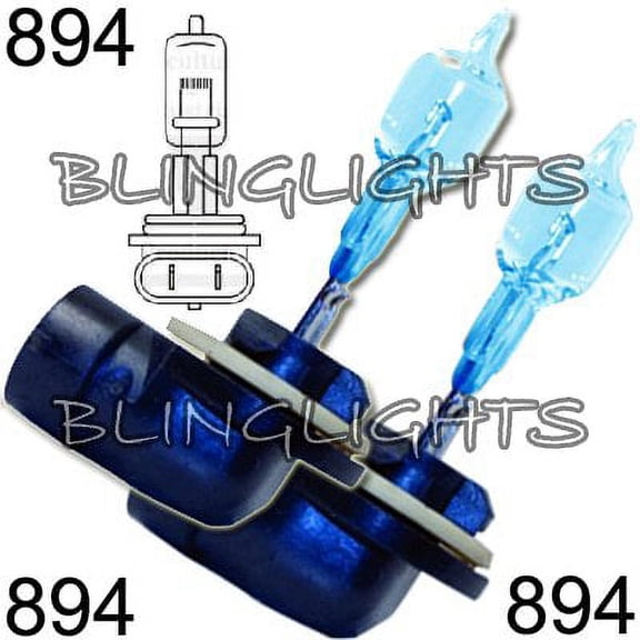 For 894 Size Bright White Halogen Replacement Light Bulbs Bulb Set Pair