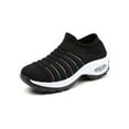 thumbnail image 1 of CVLIFE Chaussures de Course Athlétiques pour Femmes à Coussin d'Air Respirantes, à Enfiler, pour l'Extérieur, 1 of 6