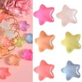 HONGDI Luminous Mini Fluorescence Rainbow Stars For Diy Landscape Decor