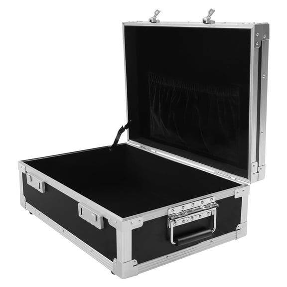 Safe Box Storage Box 18.1 x 12.9 x 4.9In Locking Briefcase Lockable Dorm Storage Trunk with Combination Lock for Medicine Box, Personal Items, Cash, Laptop