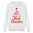 thumbnail image 2 of breaise Matching Family Christmas Sweatshirts for Women Men Graphic Pullover Tops Long Sleeve Holiday Sweatshirt, 2 of 4