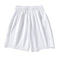 thumbnail image 3 of Mgmyaa Mens Casual Shorts Elastic Waist Drawstring Summer Beach Shorts Quick Dry Sports Athletic Golf Shorts with Pockets, 3 of 4