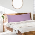 thumbnail image 3 of Unique Bargains Zippered Microfiber Body Pillowcases Pillowcase 2pcs, 3 of 9