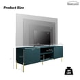 thumbnail image 2 of Boyel Living TV Stand, 59" TV Console Cabinet with Storage Cabinets, Modern Entertainment Center for Living Room(Green), 2 of 8