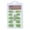 Green, variant on Limei 100 Pieces Colorful French False Acrylic Gel Nail Solid Color Full Cover Fake Nails Press on Nail Tips Half with Box for Nail Salons DIY Nail Art