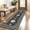 Black, variant on GAOMON 2x6 Runner Rug Vintage Florla Print Machine Washable Rug Stain Resistant Indoor Carpet Runner Rug with Non Slip Backing Low Pile Floor Cover for Home Decor Hallway Laundry Entryway,Black