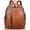 Brown, variant on Genuine Leather Backpack for Women Real Leather Rucksack Daypack Handmade Pruse
