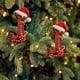 thumbnail image 3 of Adornos Navideños con Monograma Acrílico de 26 Letras y Gorro de Papá Noel | Adornos Colgantes 2D para Árbol de Navidad | Decoración Navideña para El Hogar | Adornos Navideños Multiusos para Chimenea, 3 of 5
