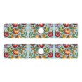 thumbnail image 7 of Yayeee Faucet Mat for Kitchen Sink 30" Diatomite Long Splash Guard Pad, Floral Tomatoes, 2 Pack, 7 of 7