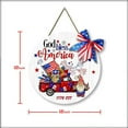 thumbnail image 6 of Pretxorve Independence Day Decorations Day Wooden Hangers Hotel Home Door Hangers Hangers, 6 of 6
