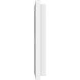 thumbnail image 3 of 14"W x 7"H x 1"ID x 4 3/4"C x 1"P Rectangle Architectural Grade PVC Contemporary Ceiling Medallion, 3 of 11