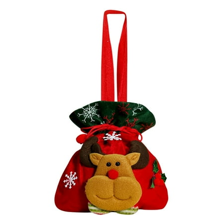 

Gift Gift Bag Christmas Bag Brushed Cloth Children Candy Tote Bag Candy Bag Home Decor Christmas Garland Beads Christmas Garland with Lights 16 Ft Hanging Decorations from Ceiling Living Room