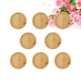 thumbnail image 4 of 8 Pcs Bonsai Tree Tray Pot Plant Saucer Manual Indoor Planter Round Serving Trays, 4 of 5