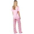 thumbnail image 6 of Pokemon Women's Pikachu Faces 2 Piece Shirt and Pants Adult Pajama Lounge Set, 6 of 8