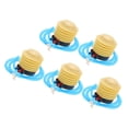 thumbnail image 1 of BESTYASH 5pcs Pool Float Inflator Pump Foot Pump Plastic For Swimming Rings Compact Beach, 1 of 7