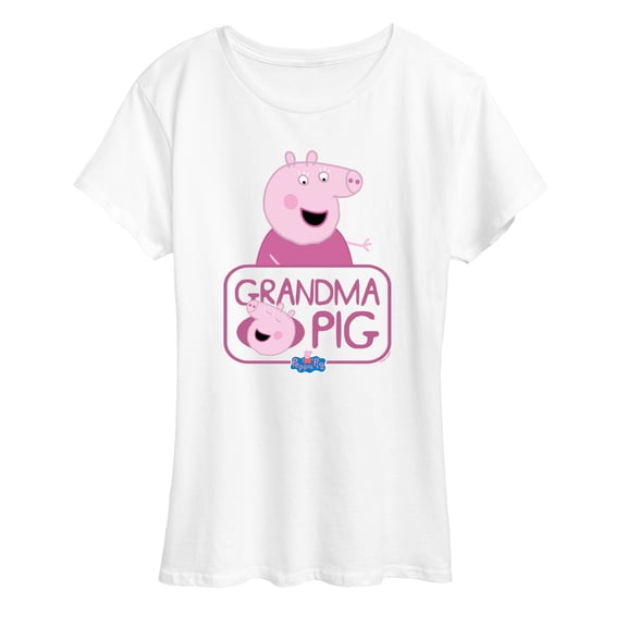 Grandma Pig - Women's Short Sleeve Graphic T-shirt