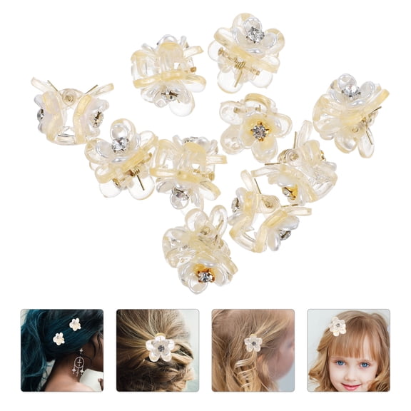 Milisten Women Flower Hair Clips Set, Multi-Color Hair Accessories for Girls and Women