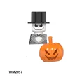 thumbnail image 4 of Bloques de construcción de películas de terror de Halloween, figuras de acción de juguete mini de Jason Child's paly billy scream killer eric darven freddy., 4 of 5