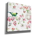 thumbnail image 2 of Epic Graffiti 'Dogwood Garden IV' by Lisa Audit, Canvas Wall Art, 37"x37", 2 of 8