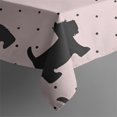 thumbnail image 5 of Scottish Terrier Square Tablecloth,Waterproof Square Table Cover,Wipeable Spillproof Washable Table Cover for Home Kitchen Party Decor 42"X42"(107x107cm), 5 of 6