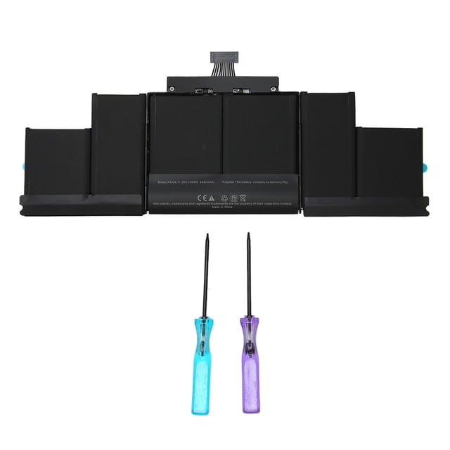 Batería de repuesto A1398 para portátil OS X Pro de 15 pulgadas, 11,26 V, 95 Wh, 8440 mAh, protección múltiple, A1494