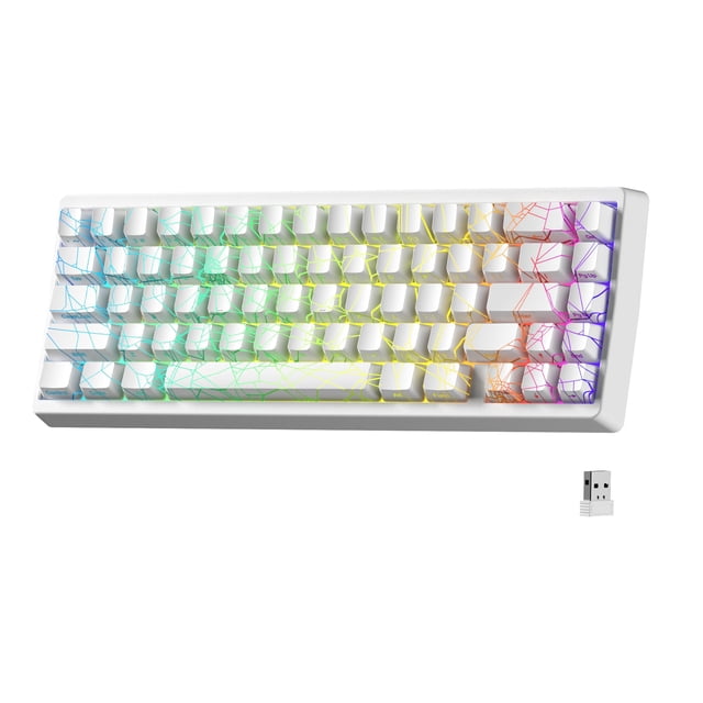 Teclado HITIME x XVX M67 inalámbrico 60% QMK/VIA Spider Web