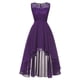 thumbnail image 1 of Gibobby Vestidos largos elegantes Vestido de mujer sin mangas fiesta playa sexy vestido(Morado,G), 1 of 5