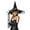 Ppider Black, variant on Ayieyill Halloween Witch Hats for Women with Lamp Cosplay Party Halloween Costume Accessory Black