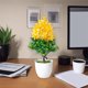 thumbnail image 5 of Decoración del hogar, decoración de habitaciones, decoración de paredes, ramo de flores de simulación, arreglo floral para mesa de sala de estar, decoración de flores, jarrón de plástico en maceta, pl, 5 of 6